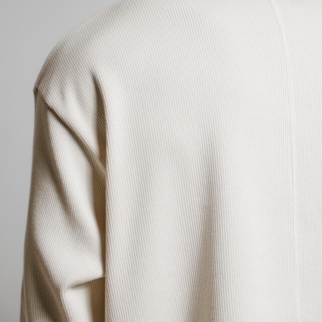 Nitto Knitwear - Vahé manches longues - Naturel