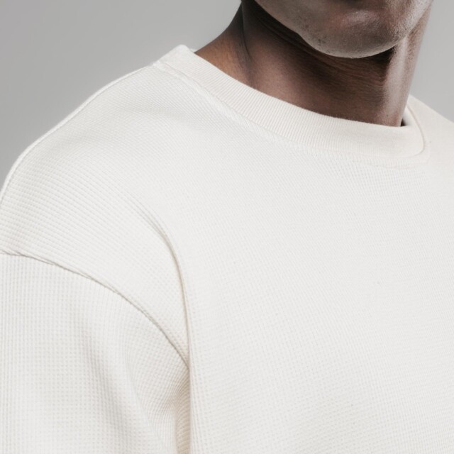 Nitto Knitwear - Vahé manches longues - Naturel