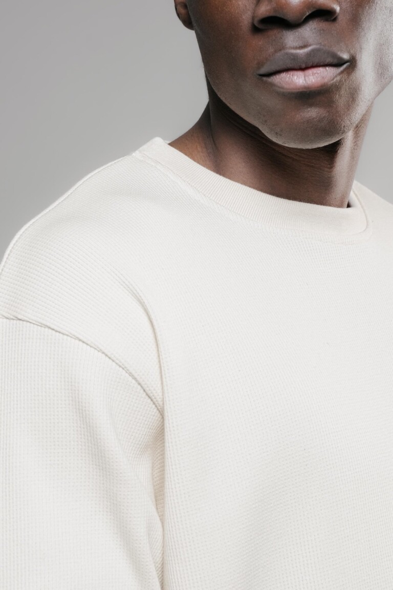 Nitto Knitwear - Vahé manches longues - Naturel – XXL