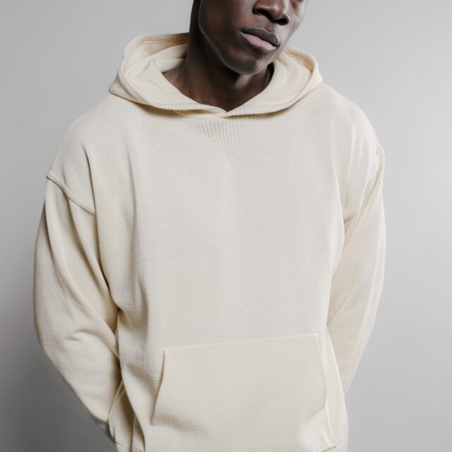 Nitto Knitwear - Pull Sevan Capuche - Naturel