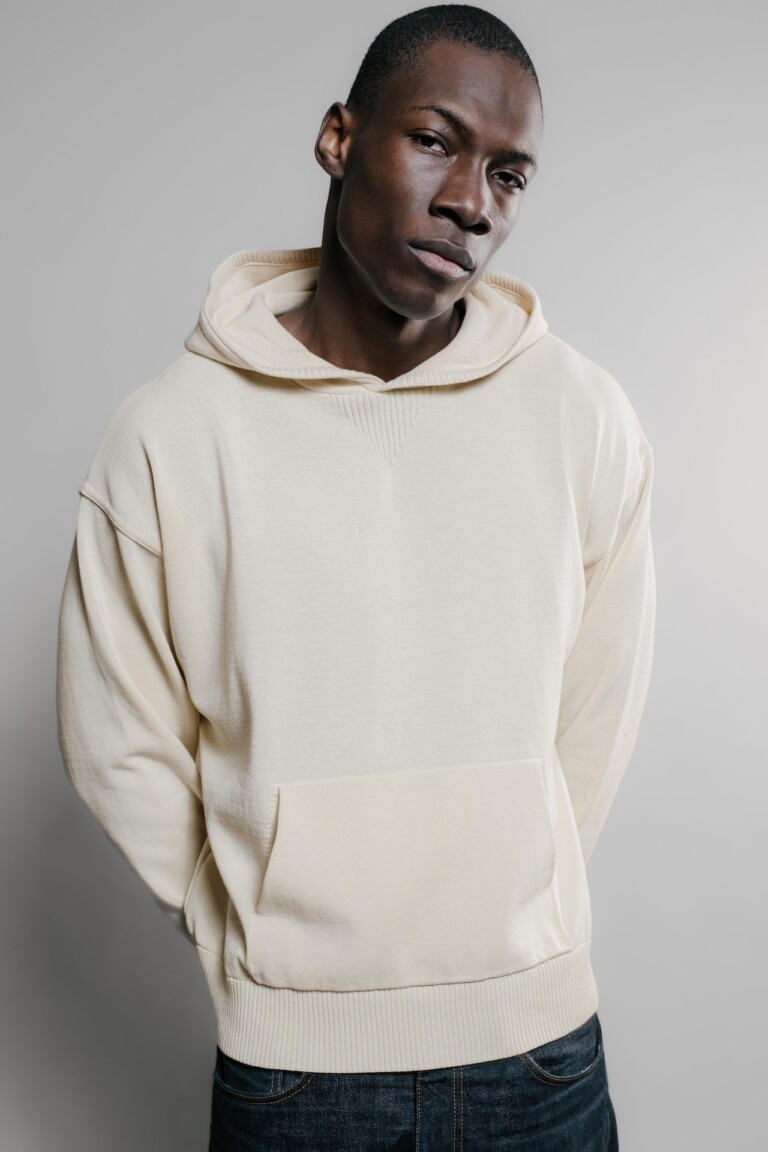 Nitto Knitwear - Pull Sevan Capuche - Naturel – XL