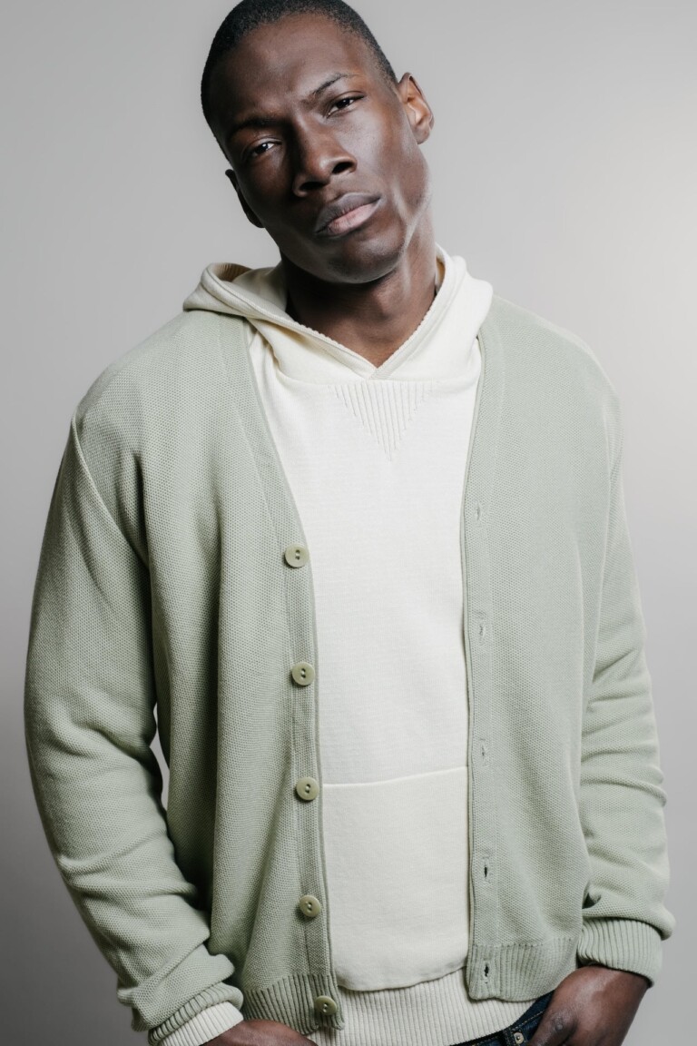 Nitto Knitwear - Cardigan Agop - Vert Olive