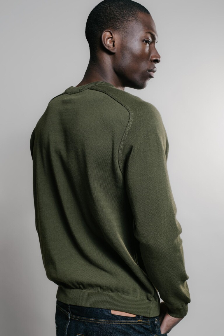 Nitto Knitwear - Pull Sevan Marteau - Kaki – XL