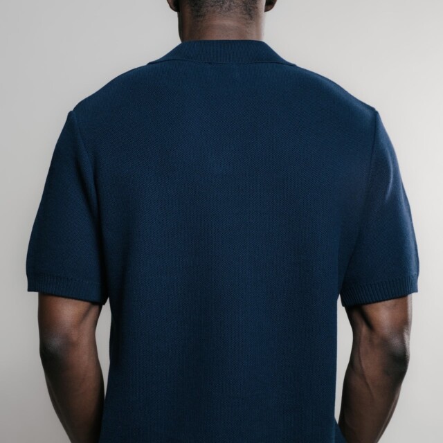 Nitto Knitwear - Agop Polo - Marine