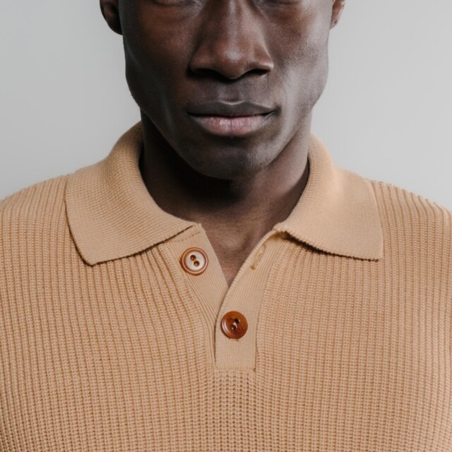 Nitto Knitwear - Djivan Polo - Camel