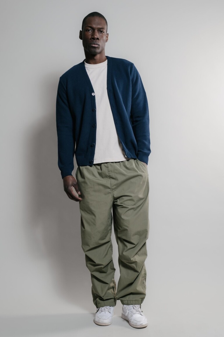 Nitto Knitwear - Cardigan Agop - Marine – M