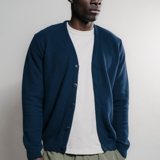 Nitto Knitwear - Cardigan Agop - Marine