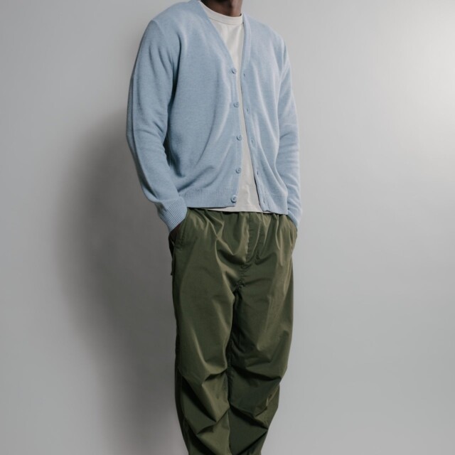 Nitto Knitwear - Cardigan Agop - Light Indigo