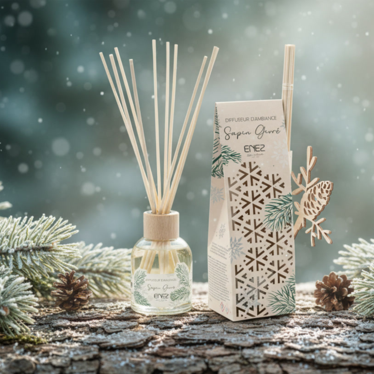 Enez - Diffuseur - Collection « Sapin Givré » – 100 ml