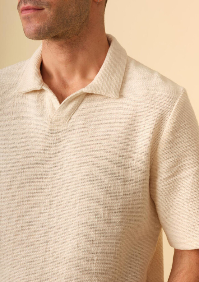 Montlimart - POLO FALUN ECRU