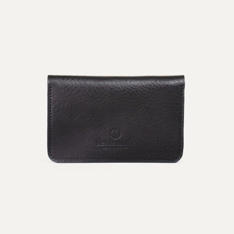 Bleu De Chauffe - Portefeuille Grisbi - Noir