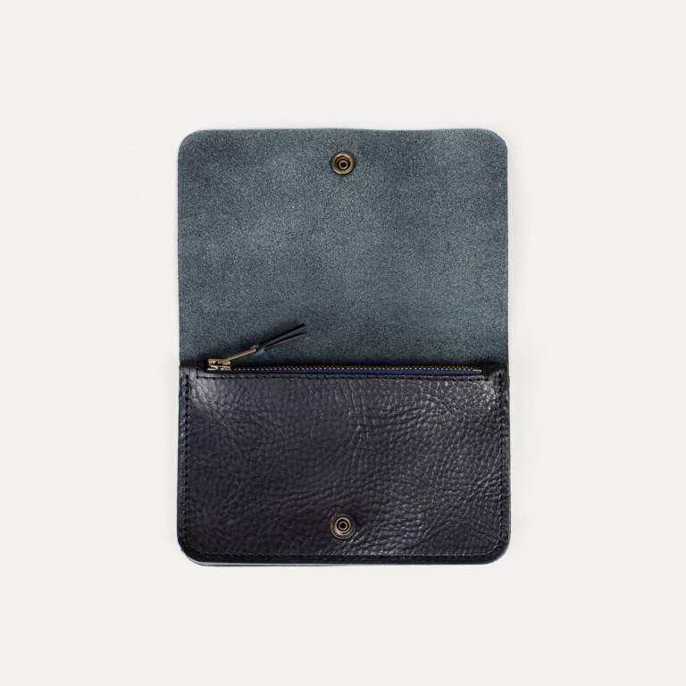 Bleu De Chauffe - Portefeuille Grisbi - Noir