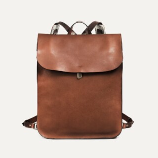 Bleu de Chauffe - Sac à dos Arlo – Brun ambré