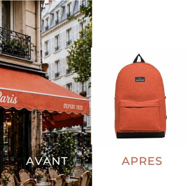 Saint-Lazare - Sac à dos Made in France - Jules corail