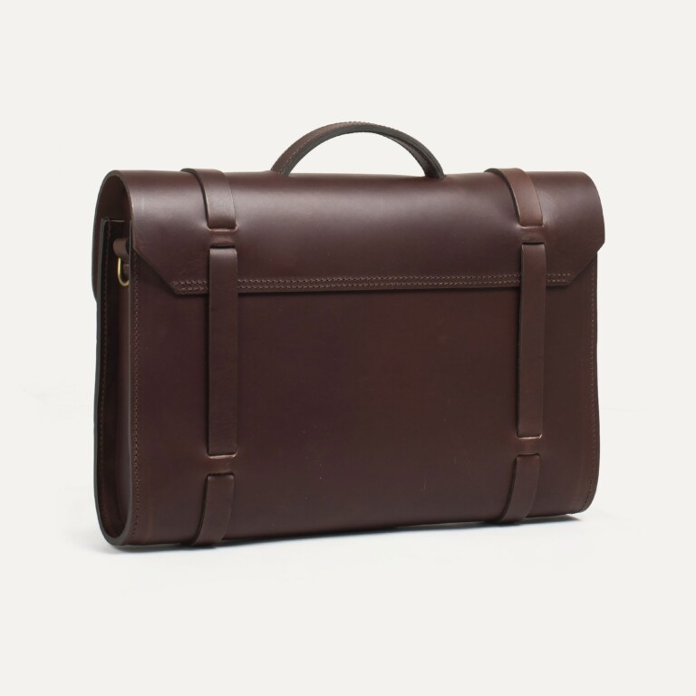Bleu De Chauffe - Sac Ecrivain Scott - Pain Brûlé
