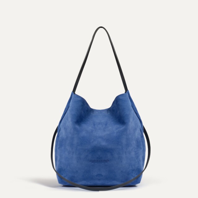 Bleu De Chauffe - Sac souple double porté Mission - Bleu Agate
