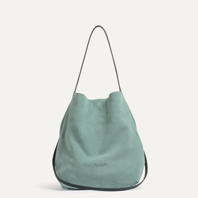 Bleu De Chauffe - Sac souple double porté Mission - Vert Jade