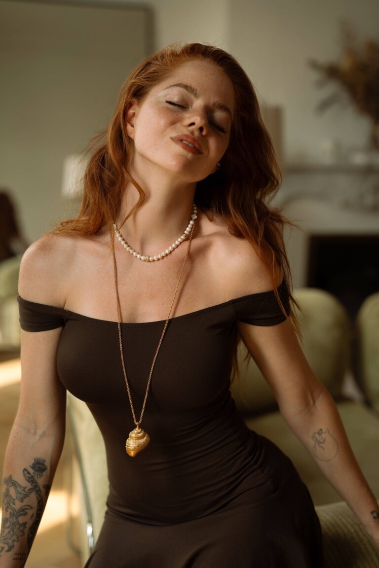 NEIJE - Sautoir Aphrodite et Coquillage Vintage