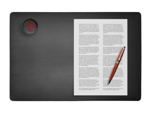 LAVOISIER Maroquinier - Sous-main à rabat 50×34 cm en cuir noir – SM802-50