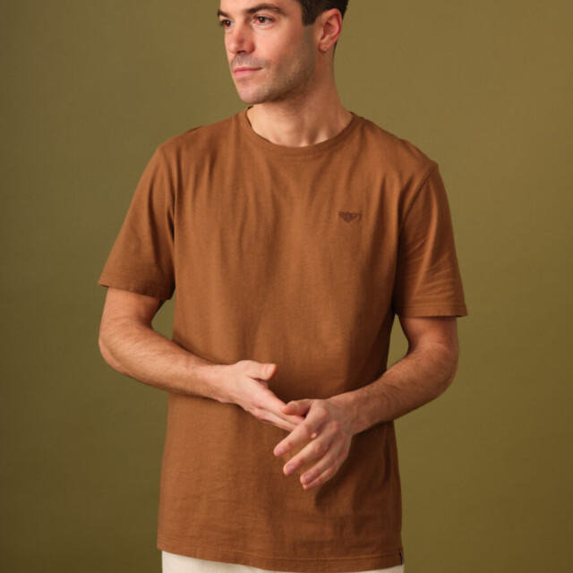 Montlimart - T-SHIRT PRAIRIE CAMEL