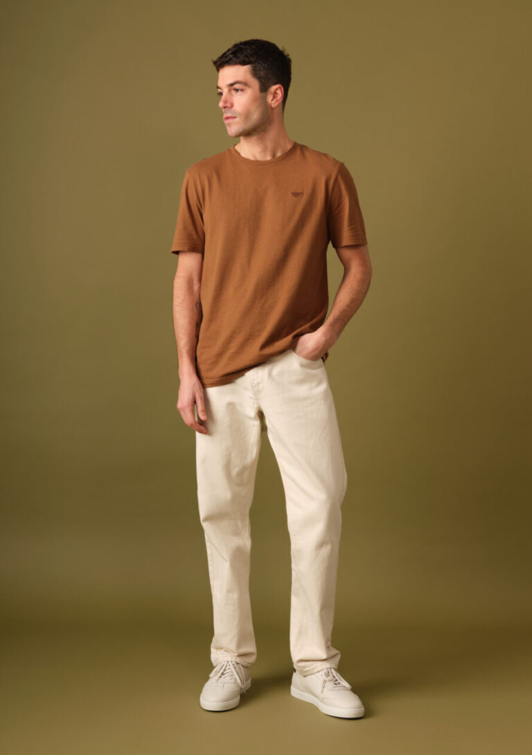 Montlimart - T-SHIRT PRAIRIE CAMEL