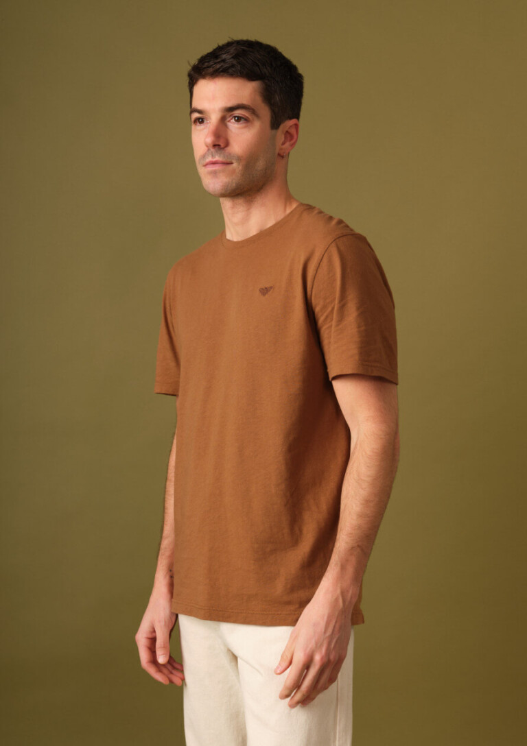Montlimart - T-SHIRT PRAIRIE CAMEL