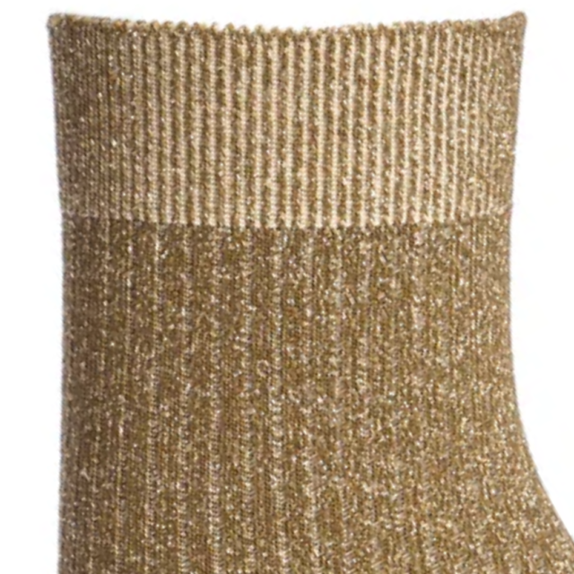 Maison Broussaud - Les "maille-piquée" - chaussettes femme - polyamide kaki – 39/41 / KAKI BRILLO