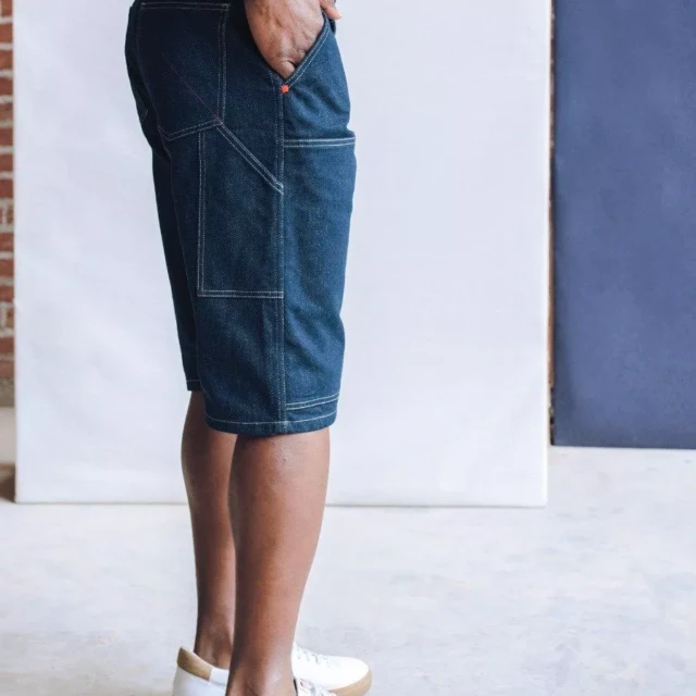 1083 - SHORT DROIT 191N superdenim carde bleu