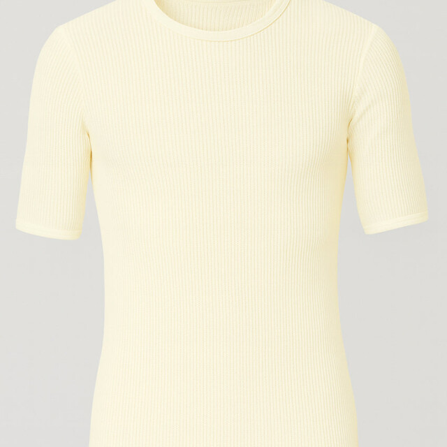 Maison-solfin - Tee-shirt thermique homme en laine blanc naturel – 6