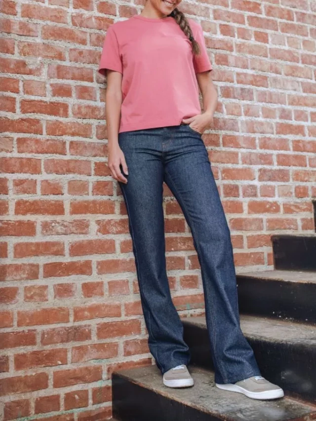 1083 - Jeans bootcut 202n evase