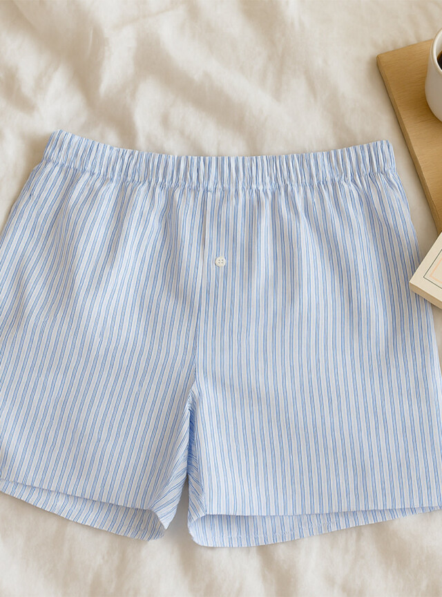 Maison-solfin - Caleçon homme en coton coloris assortis – 6