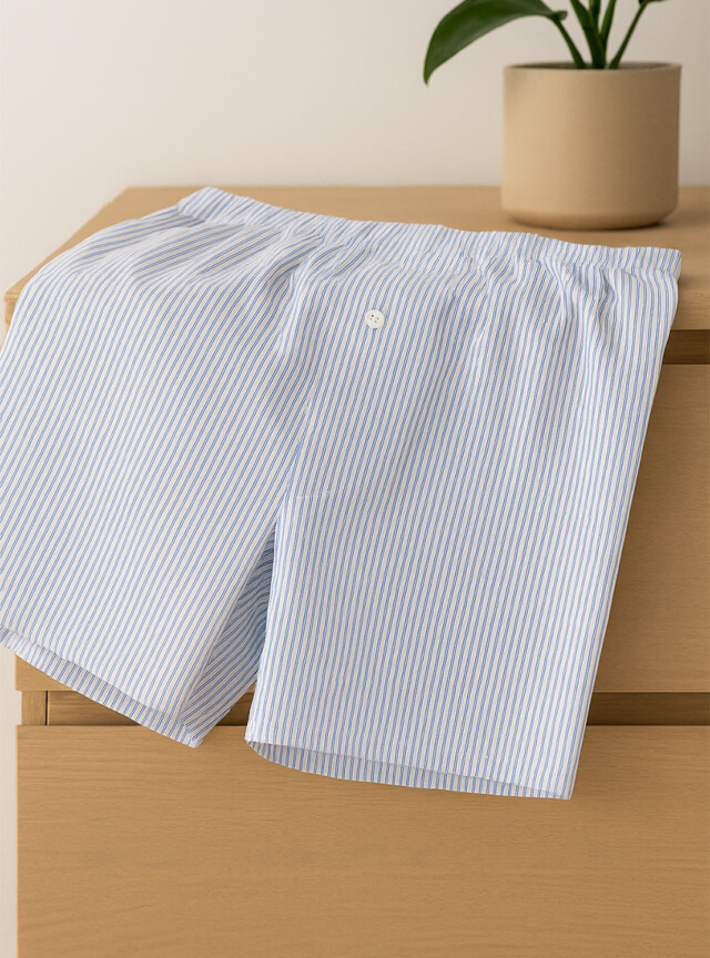 Maison-solfin - Caleçon homme en coton coloris assortis – 6