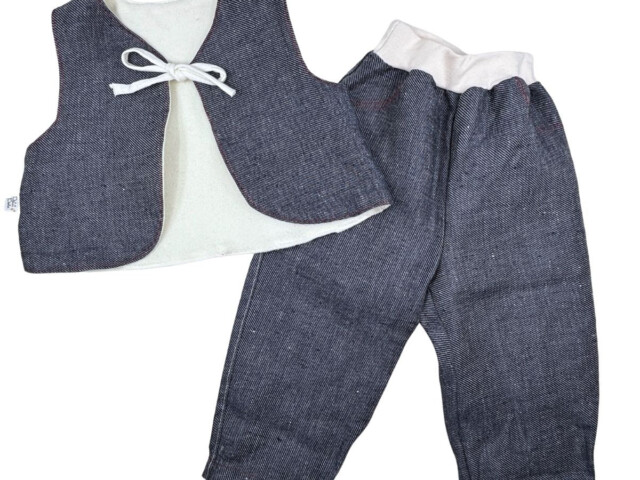 petitpote - Ensemble bébé jean 1083 18-24M