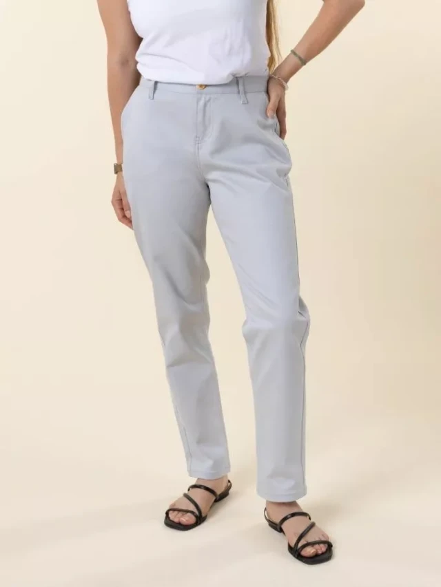 Chino ajuste 263n par la marque 1083 1083 - Chino ajuste 263n