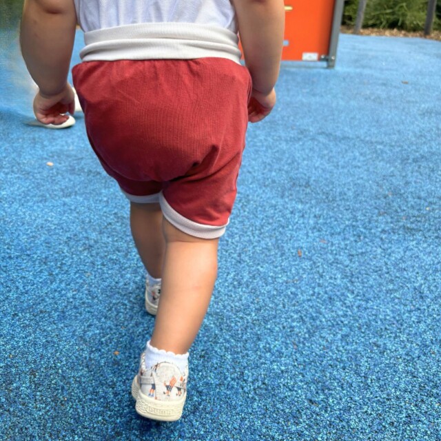 Petit Pote - Bloomer Jersey de coton – 3-4 ans / Bleu indigo