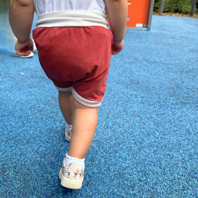 Petit Pote - Bloomer Jersey de coton – 3-4 ans / Bleu indigo