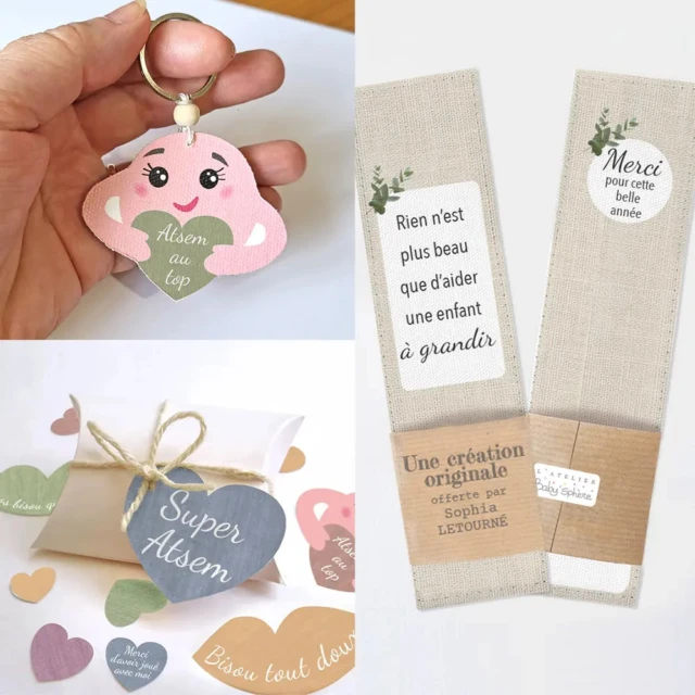 L’Atelier BABY’SPHERE - 3 idées cadeaux Atsem à moins de dix euros