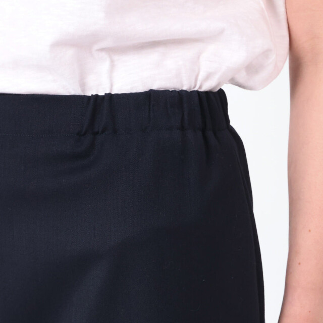 Maison-solfin - Jupe droite femme bleu marine – 54