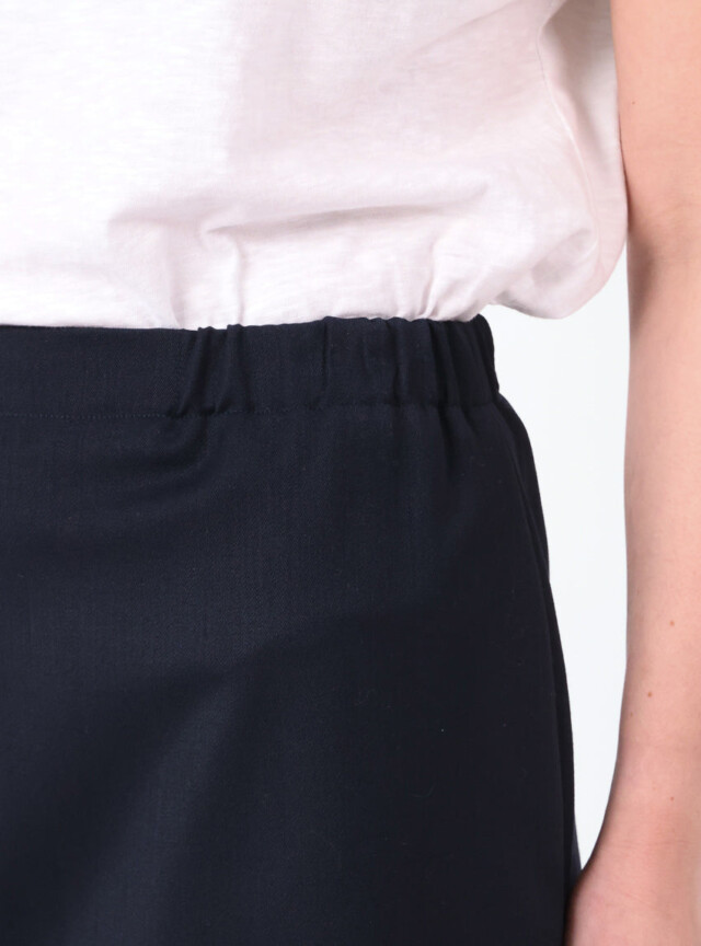 Maison-solfin - Jupe droite femme bleu marine – 54