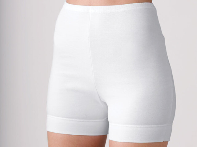Maison-solfin - Culotte à jambes femme blanche – 6