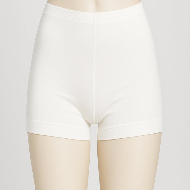 Maison-solfin - Culotte à jambes femme blanche – 6