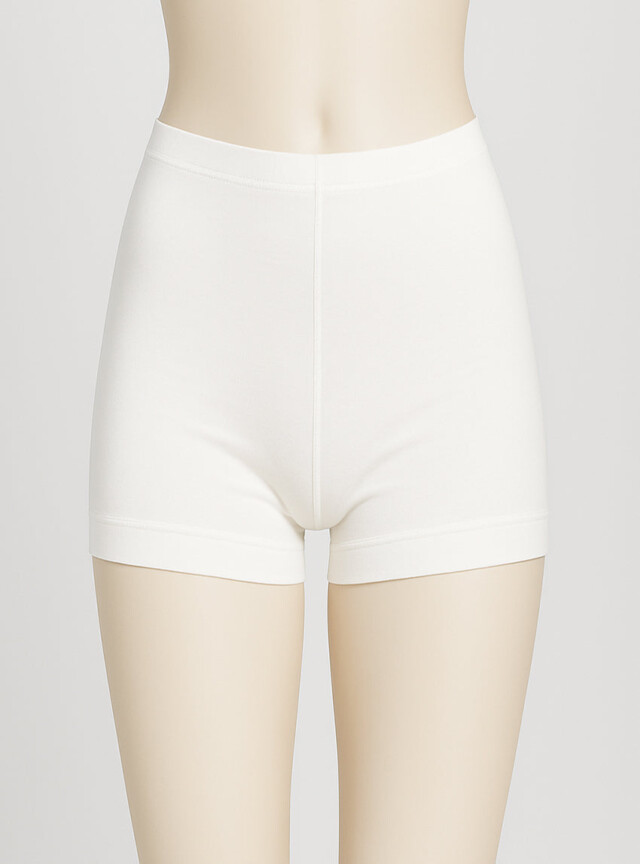 Maison-solfin - Culotte à jambes femme blanche – 6
