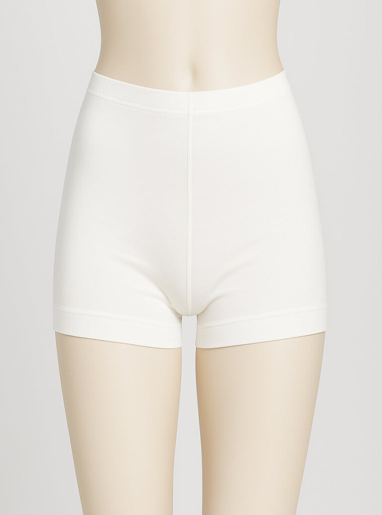 Maison-solfin - Culotte à jambes femme blanche – 6