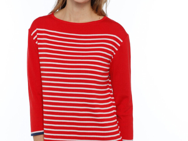 Maison-solfin - Pull marinière femme fabriqué en France