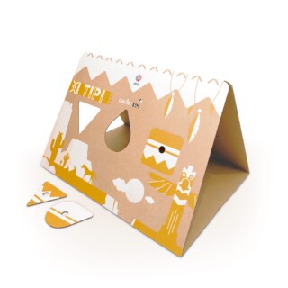 CACHE TOI cabane pliable made in France en carton – TIPI par la marque cache-toi cache-toi - CACHE TOI cabane pliable made in France en carton – TIPI