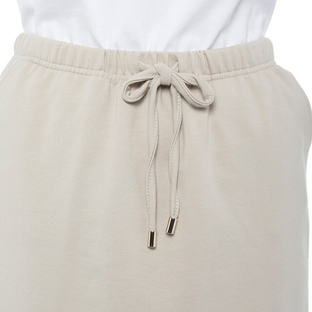 Maison-solfin - Jupe molleton femme beige – 42