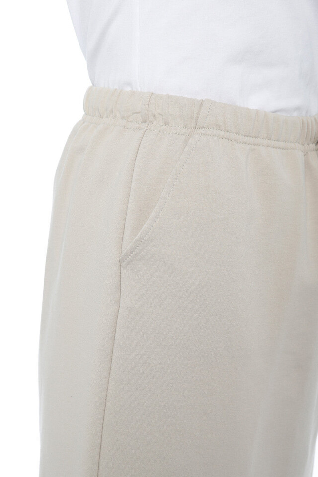 Maison-solfin - Jupe molleton femme beige – 42
