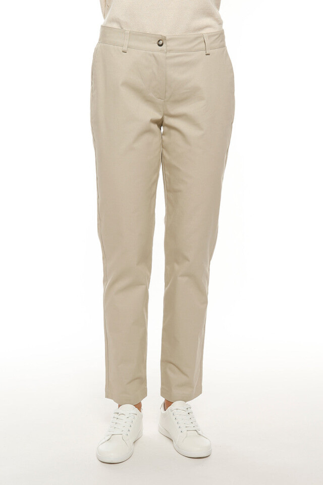 Maison-solfin - Pantalon chino coupe droite coton - BEIGE – 50