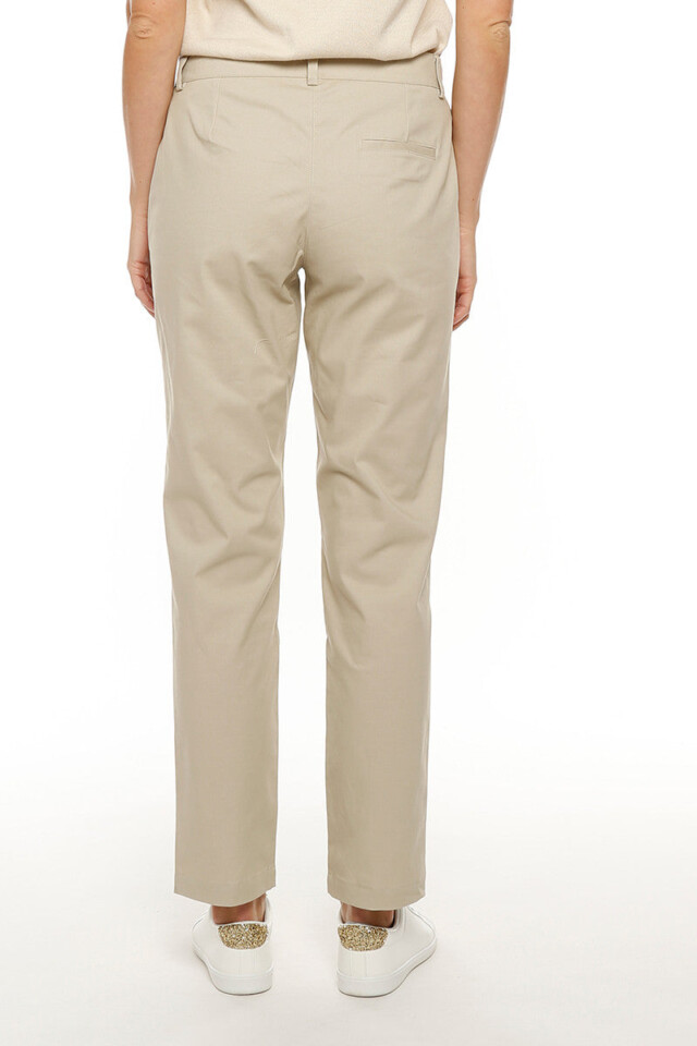 Maison-solfin - Pantalon chino coupe droite coton - BEIGE – 50