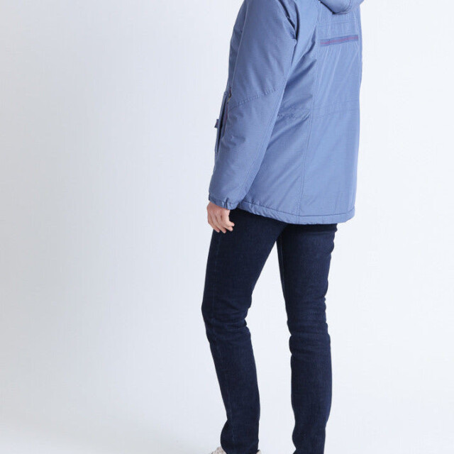 Maison-solfin - Parka doudoune femme bleu horizon – 46